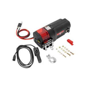 Bulldog® Utility Duty Electric Winches - 2500 lbs. (1136 kg), 3/16'', 50' (15 m), 0-4/5 HP, 12V DC, 600 W, Included, Included