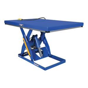 Hydraulic Scissor Lift Table - 48" L x 24" W, 3000 lbs., 43", 7", Steel, 689 lbs.