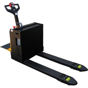 Fully Powered Electric Pallet Truck With  Stand-On Platform - 48", 30.25", 4500 lbs., Steel, 27", 8.2", 3.2", 1116 lbs., Stand-on platform