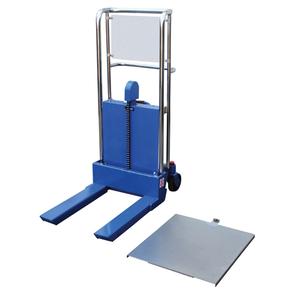 Hefti-Lift Load Stacker - 880 lbs., 23" W x 24" D, 3-1/2", 35", Foot Pump, 190 lbs., Steel