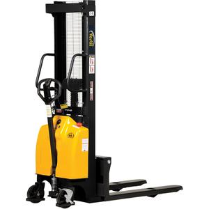 Fork Lift Stacker - 2000 lbs., 118", 3.375", Electric, 1104 lbs., 1500 lbs.