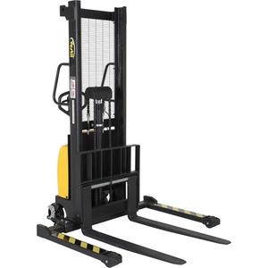 Fork Lift Stacker - 2000 lbs., 63", 2.125", Electric, 879 lbs.
