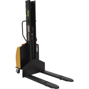 Narrow Mast Powered Lift Stacker - 1000 lbs., 63", 3.25", Electric, 598 lbs.