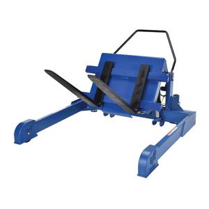 Straddled Ergonomic Tilter - 28-1/2", 4000 lbs., 90°, 37", 3", 893 lbs., Air/Oil Powered