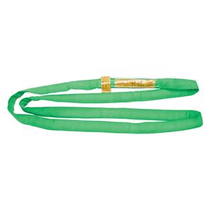 Polyester Round Sling - Green, 2", 4', 6000 lbs., 4800 lbs., 12000 lbs.