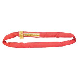 Polyester Round Sling - Red, 3", 10', 14000 lbs., 11200 lbs., 28000 lbs.
