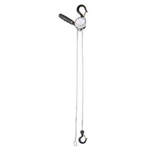 Mini Lever Hoist - 1100 lbs. (0.55 tons), 5', Zinc Plated, Grade 80, 4 X 12, Aluminum alloy