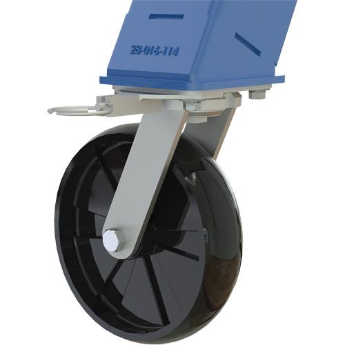 Fixed Height Gantry Crane - 2000 lbs. (1 tons), 118", 6", 64-1/2", 10', Steel, Nylon, Blue - Image 3