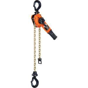 Series 653™-A Ratchet Lever Hoist - 3000 lbs. (1.5 tons), 10', Steel, 77 lbf., Powder Coated, ASME B30.21, 5 Years
