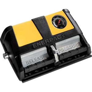 Air Driven Hydraulic Foot Pump - 2 L, 700 bar, 0.25 l/min, 3-Way, 3-Position