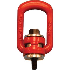 Side Pull VQ Swivel Hoist Lifting Point - 1"-8, 36 mm, 4 tons at 0°/4 tons at 90°, 400 Nm