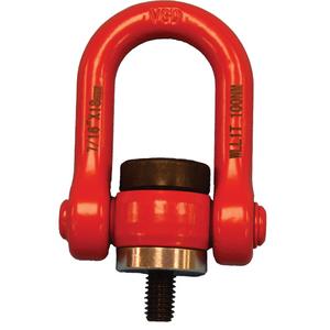 VQ Swivel Hoist Lifting Ring - 1", 40 mm, 9000 lbs. (4.5 tons), Plastic Coating, Alloy Steel, 400 Nm