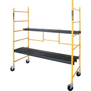 Mobile Work Scaffolding - Maxi Round Scaffolding - Steel, 78-1/4", 700 lbs., 75"