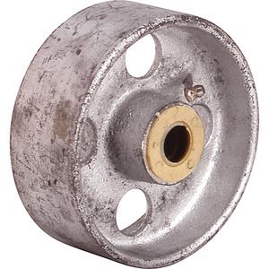 Cast Iron Wheels - 5" (127 mm), 1500 lbs. (680 kg.), Roller, 3/4", 2" (51 mm), 3/4", Cast Iron