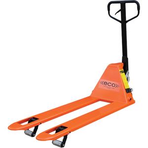 ECO "MINI" Low Profile Pallet Truck - 48", 20.5", 3300 lbs., Steel, 6-1/2", 6.5", 2"