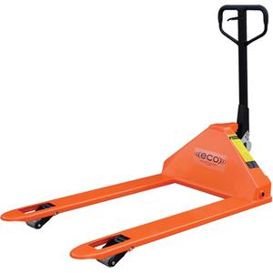 ECO "MINEY" 4-Way Pallet Truck - 48", 33", 3300 lbs., Steel, 6-1/2", 6.5", 2"