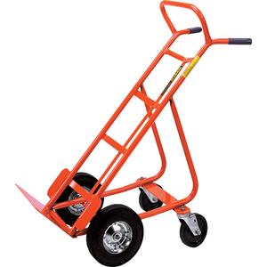 Hand Trucks with Swivel Casters - Combination, Steel, 18" W x 8" D, Pneumatic, 10" H x 2-3/4" W, 800 lbs., 47-1/2", 20-1/2"