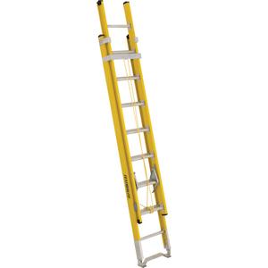 Industrial Heavy-Duty Extension Ladders (6200 Series) - 13', Fibreglass, 375 lbs., 17.625", D, 1AA, 1AA, 16', 20', 24', 28', 32', 15", 17.375", 14.25", 16.625"