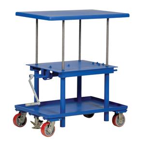 Hydraulic Lift Table - 24" L x 36" W, 2000 lbs., 42", 23.9", Steel, 23"