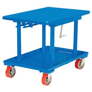 Hydraulic Lift Table - 24" L x 36" W, 2000 lbs., 46.25", 28", Steel, 28"
