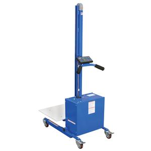 Quick Lift Platform Stacker - 175 lbs., 23-1/2" W x -18-1/2" D, 5-5/8", 57", Electric