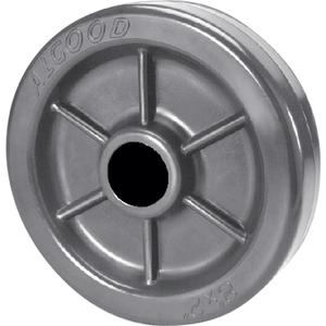 ALThane™ Plastic Wheels - 4" (102 mm), 750 lbs. (340 kg.), Roller, 1/2", 2" (51 mm), 2.1875", 65 - 70 D Scale, '-43°C to 82°C