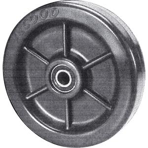 Envirothane™ Wheels - 3" (76 mm), 350 lbs. (158 kg.), Nylon, 5/16", 1-1/4" (31.8 mm), 1.625", 45 - 65 D Scale, '-43°C to 110°C