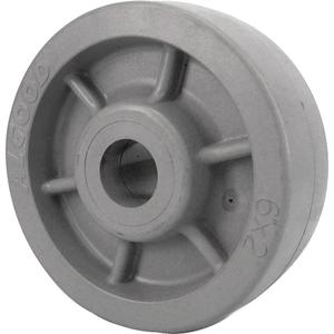Envirothane™ Wheels - 8" (203 mm), 1400 lbs. (635 kg.), Roller, 1/2", 2" (51 mm)