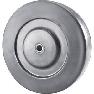 Hard Rubber Wheels - 4" (102 mm), 250 lbs. (113 kg.), Plain, 5/16", 1-1/4" (31.8 mm), 1.5625", 75 - 80 D Scale, '-43°C to 82°C