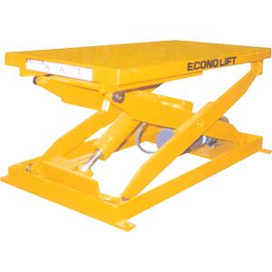 Hydraulic Scissor Lift Table - 48" L x 24" W, 2000 lbs., 36", 9", Steel, 48", 24", 20, 1