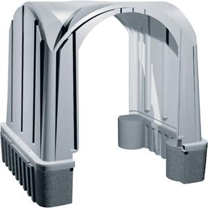 Outdoor Poly Shelters - 7', 6', 7', 2, Grey