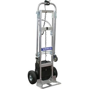 CobraPRO Sr. Series Convertible Hand Truck - Continuous, Aluminum, 14" W x 7-1/2" D, Pneumatic, 5" H x 1-1/4" W, 600 lbs., 1200 lbs.