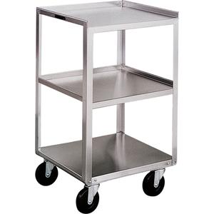 Equipment Stands - 3, 16-3/4", 30-1/8", 18-3/4", Stainless Steel, 300 lbs., 3, 3.5, 0, 16 3/4 x 18 3/4 x 30 1/8