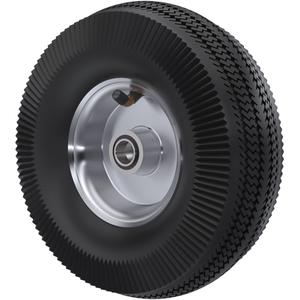 Pneumatic Wheel - 10" (254 mm), 350 lbs. (159 kg.), Ball, 3/4", 7/8" (22 mm), Pneumatic