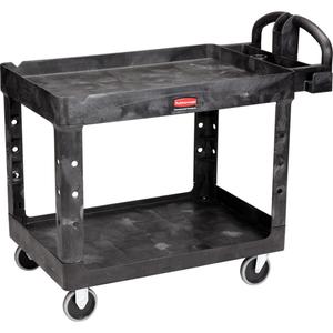 Heavy Duty Utility Cart - 4546-00 - 2, 750 lbs., Structural Foam, 26", 33-1/4", 55", Rubber, Knocked Down