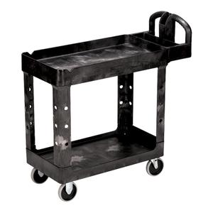 Heavy Duty Utility Cart - 4500-88 - 2, 500 lbs., Structural Foam, 17-1/8", 33-1/4", 39", Rubber, Knocked Down