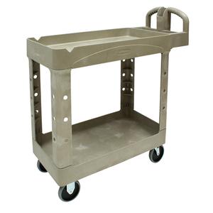 Heavy Duty Utility Cart - 4500-88 - 2, 500 lbs., Structural Foam, 17-1/8", 33-1/4", 39", Rubber, Knocked Down