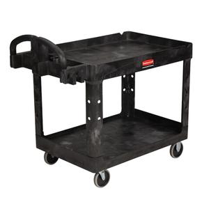 Heavy Duty Utility Cart - 4520-88 - 2, 500 lbs., Structural Foam, 25-1/4", 39", 44", Rubber, Knocked Down