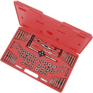 TD76H Tap and Alloy Die Set - 76, High Speed Steel, SAE/Metric