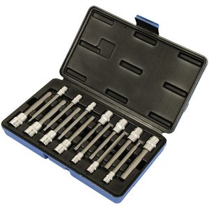 SAE/Metric Socket Set - Hex, 1/4"/3/8", 14, 1/4"; 1/8"; 3/16"; 3/8"; 5/16"; 5/32"; 7/32"; 10 mm; 4 mm; 5 mm; 6 mm; 7 mm; 8 mm; 9 mm