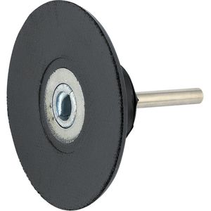 Shank Male Back-Up Pad - 3", 1/4", Type R, 20000 RPM