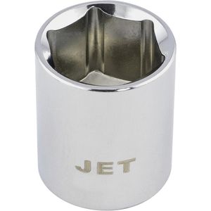 Chrome Socket - 3/8", 11/16", 6, Hand/Standard, Standard