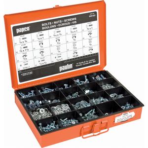 Grade 5 Cap Screw, Washer, Lockwasher & Nut Master Assortments - 1512