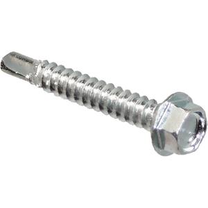 Self Drill Hex Washer - 1", 10", Zinc Plated