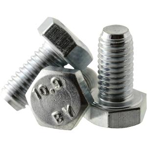 Hex Head Cap Screw - Metric 10.9, No Threading, 12 mm, 30 mm, Plain