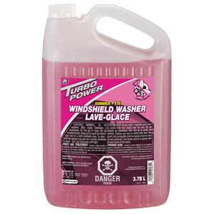Turbo Power® Summer Bug Wash Windshield Washer Fluid - 3.78 L, Jug, 0ºC