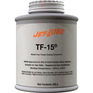 TF-15® Metal-Free Thread Sealing Compound - 227 ml, Blue, Brush-Top Can, '-46° C - 315° C/50° F - 600° F