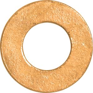 SAE Flat Washer - Yellow Zinc, 1/2"