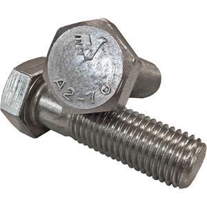 Hex Cap Screw - Coarse, 3/4", 3-1/2", Stainless Steel