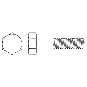 Hex Cap Screw - 18-8 Stainless Steel, Coarse, 1/2"-13, 2", Stainless Steel, ASME 18.2.1, ASTM F593-(CW)